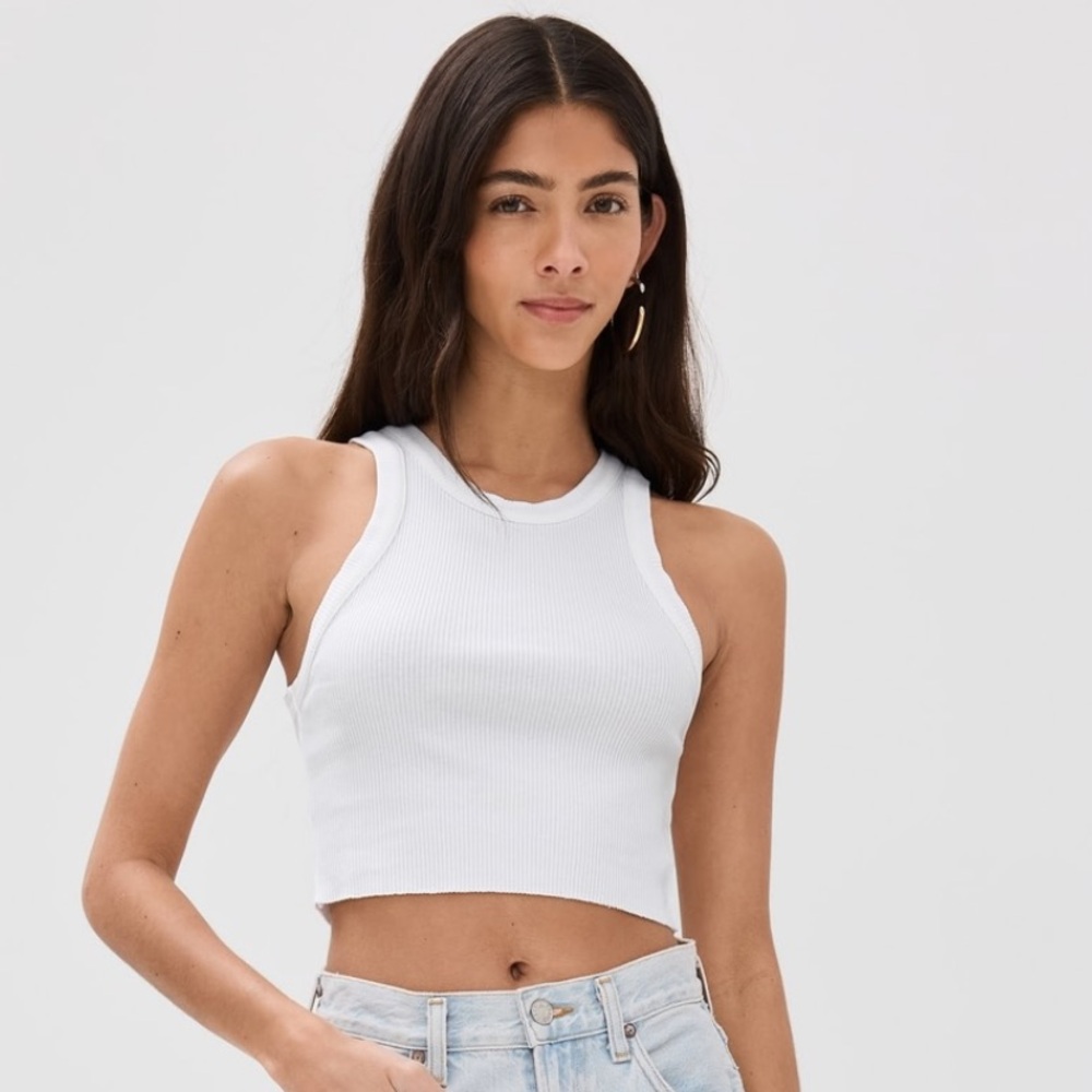 Agolde Bailey cropped tank